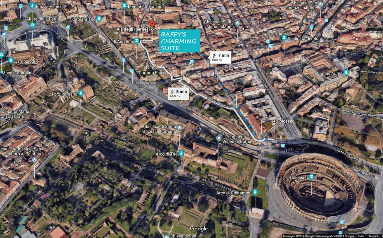 Roma Center Fori Imperiali Raffy'S Charming Suite Eksteriør bilde